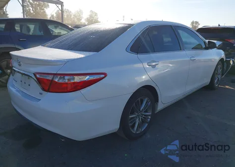 2016 Toyota Camry Se z USA, uszkodzony, nr VIN 4T1BF1FK4GU265072